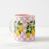Menton Lemon Two-Tone Mug ツートーンマグカップ (正面左)