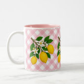 Menton Lemon Two-Tone Mug ツートーンマグカップ (左)