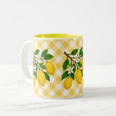 Menton Lemon Two-Tone Mug ツートーンマグカップ (正面左)