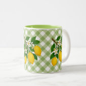 Menton Lemon Two-Tone Mug ツートーンマグカップ (正面右)