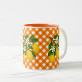 Menton Lemon Two-Tone Mug ツートーンマグカップ (正面右)