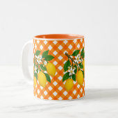 Menton Lemon Two-Tone Mug ツートーンマグカップ (正面左)