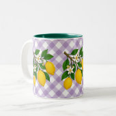 Menton Lemon Two-Tone Mug ツートーンマグカップ (正面左)