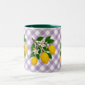 Menton Lemon Two-Tone Mug ツートーンマグカップ (中央)