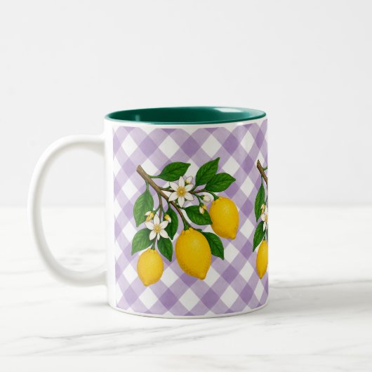 Menton Lemon Two-Tone Mug ツートーンマグカップ (左)
