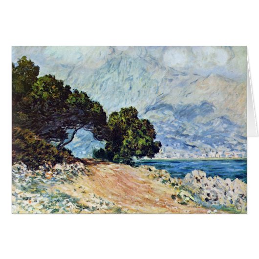 Menton Seen from Cap Martin by Claude Monet (正面横)