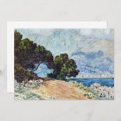 Menton Seen from Cap Martin by Claude Monet (正面/裏面)