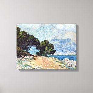 Menton Seen from Cap Martin by Claude Monet キャンバスプリント