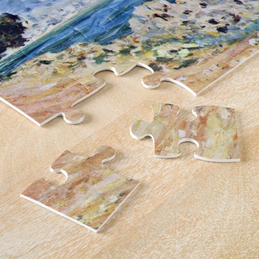 Menton Seen from Cap Martin by Claude Monet ジグソーパズル (側面)