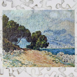 Menton Seen from Cap Martin by Claude Monet ジグソーパズル<br><div class="desc">Menton Chap Martin(1884)からClaude Monetによって見られるMentonは、ヴィンテージの印象派の素晴らしアートサ絵画ーケープだ。木々、海、海岸海岸線が前面に並び、町や山々が背景になっている。空にはふわふわの雲が広がる晴れた日。Cap Martinの海岸から南フランスのMentonの都市の眺め。アーティストについて：クロード・モネ(1840-1926)は印象派の運動の創始者であフランスのり絵画、その絵画の大部分は「空中に浮かぶ」（野外に浮かぶ）スタイル印象派の風景である。</div>