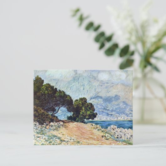 Menton Seen from Cap Martin by Claude Monet ポストカード (スタンド正面)