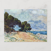 Menton Seen from Cap Martin by Claude Monet ポストカード (正面)