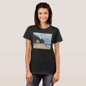 Menton Seen from Cap Martin by Claude Monet Tシャツ (正面フル)
