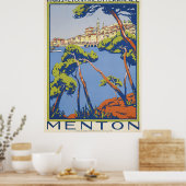Menton Travelポスター ポスター (キッチン)