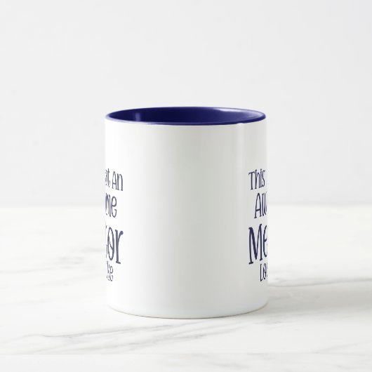 Mentor Appreciation Mug – Personalized Gift マグカップ (中央)