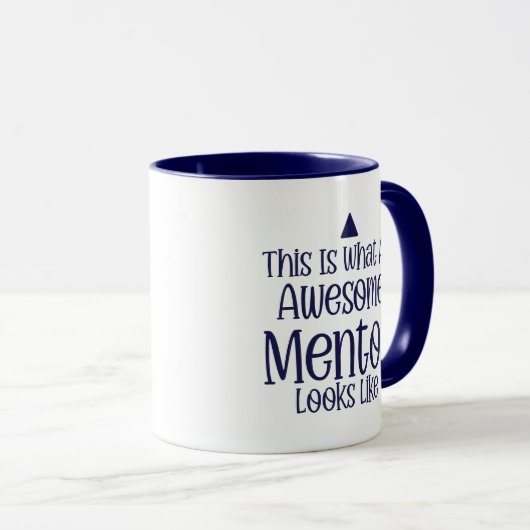 Mentor Appreciation Mug – Personalized Gift マグカップ (正面右)