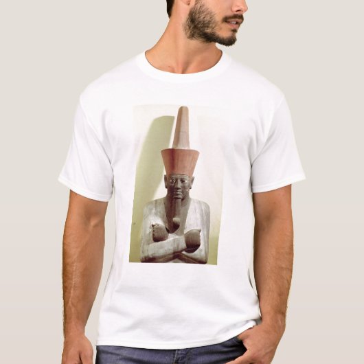 Mentuhotep IIの彫像の詳細 Tシャツ (正面)