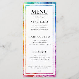 MENU +素敵な文字Ethereal開花 メニュー