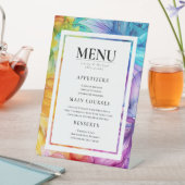 MENU card Ethereal開花 台座サイン (インサイチュ)