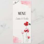 Menu "Coquelicots" プログラム (正面)