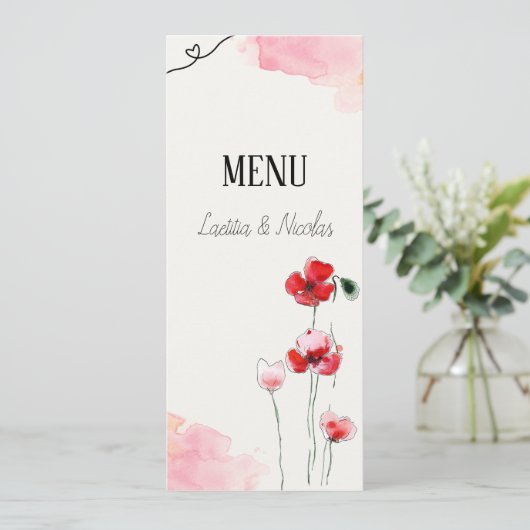 Menu "Coquelicots" プログラム (スタンド正面)