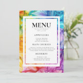 MENU + DRINKS Ethereal開花 メニュー (スタンド正面)