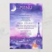 Menu + lovely text Amour Éternel  メニュー (正面)