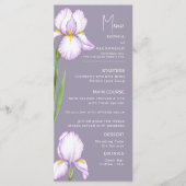 Menus for a modern wedding. メニュー (正面)