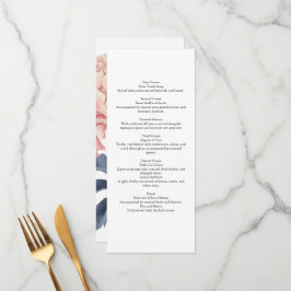 Menus Template Casamento Elegante Floral  メニュー