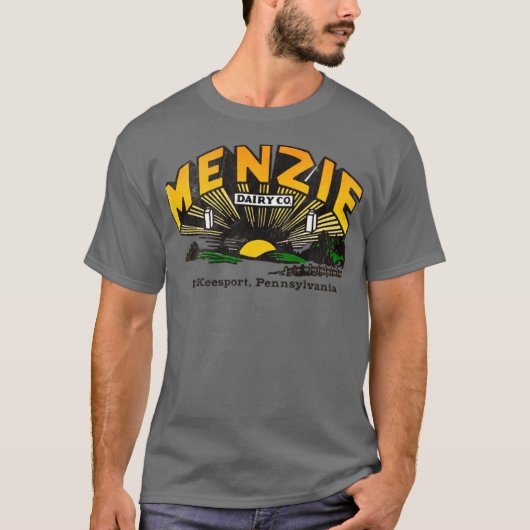 Menzie Dairy Co. - ペンシルベニア州マッキーズポート Tシャツ (正面)