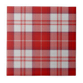 Menzies Red Tartan タイル (正面)