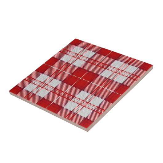 Menzies Red Tartan タイル (側面)