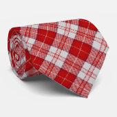 Menzies Red Tartan ネクタイ (ロール)