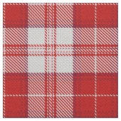Menzies Red Tartan ファブリック (クローズアップ)