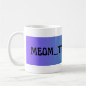 Meom_tittu12マグカップ コーヒーマグカップ (左)