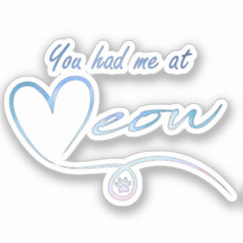 Meowで私を持っていた – セールスメリットPACR シール