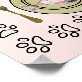 meowポスター(猫好き) ポスター (角)