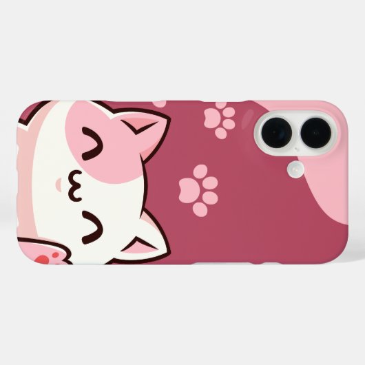 Meow魔法iPhoneケース Case-Mate iPhoneケース (裏面 (横))