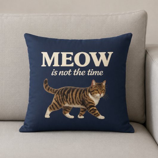 MEOW 猫好きには我慢できない クッション