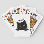Meow Deal – 黒猫トランプ トランプ (裏面)