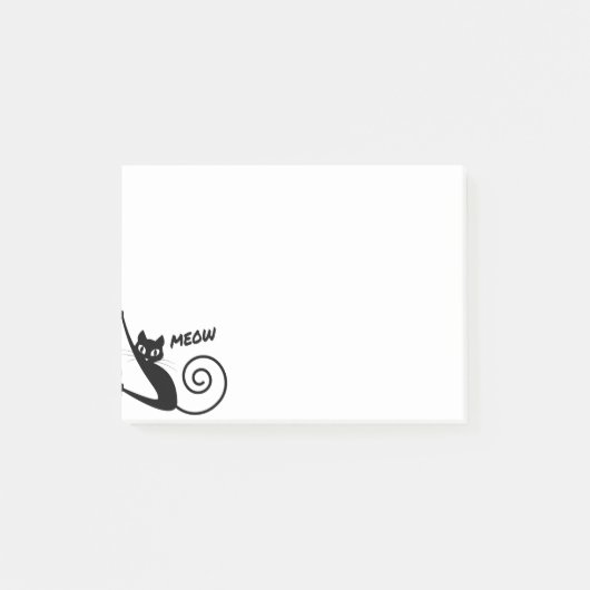 Meow, little cat like you ポストイット (正面)