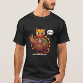 Meow Meow I'm a Cat Thanksgiving Turkey Tシャツ (正面)