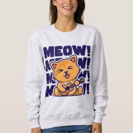 Meow meow meow meow スウェットシャツ