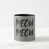 Meow Meow Paw Mug マグカップ (中央)