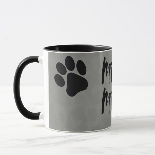 Meow Meow Paw Mug マグカップ (左)