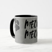 Meow Meow Paw Mug マグカップ (正面左)