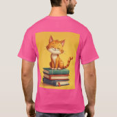 “Meow Mode On – Cute Cat Printed T-Shirt” Tシャツ (裏面)