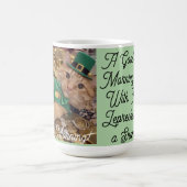 Meow Morning , photo,text, back text, Cat Photo コーヒーマグカップ (中央)