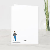 Meow-y Christmas カード (裏面)