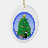 Meow-y Christmas セラミックオーナメント (右)